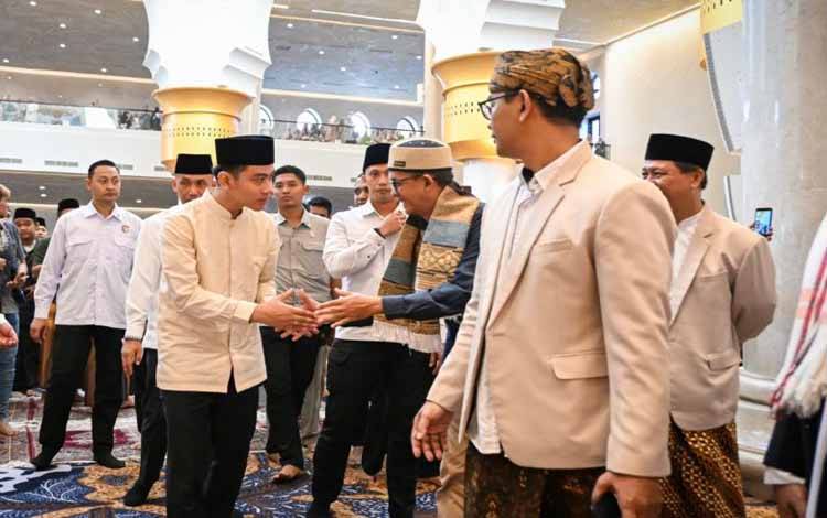 Gibran Apresiasi Tokoh Agama Dukung Kemakmuran Masjid Sheikh Zayed
