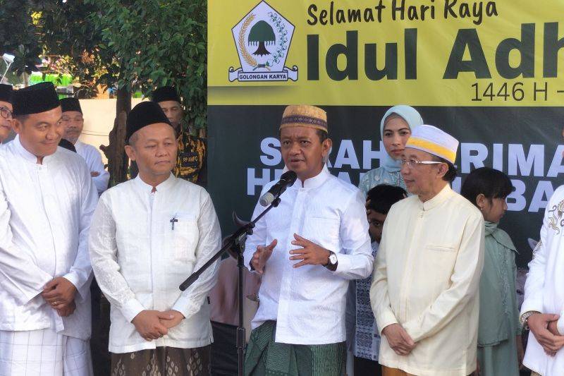 Bahlil: Pertemuan Dasco dan Megawati Bagian dari Budaya Silaturahmi