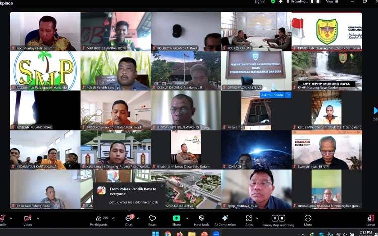 61 Kasus Karhutla Terjadi di Kalteng, BPBD Minta Dukungan Maksimal Poslap