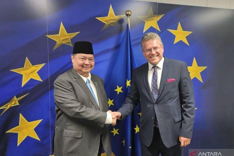 Airlangga Sebut Perundingan IEU-CEPA Masuki Tahap Akhir