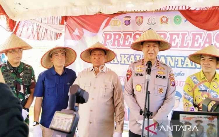 Kapolda Kalteng Optimistis Produksi Jagung Terus Meningkat, Dukung Swasembada Pangan Nasional