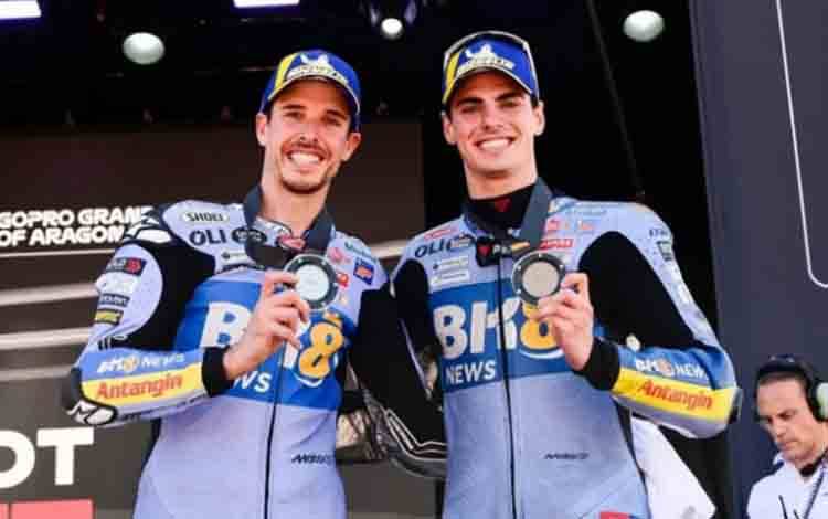 Duo Gresini Racing Dominasi Sprint Race MotoGP Aragon