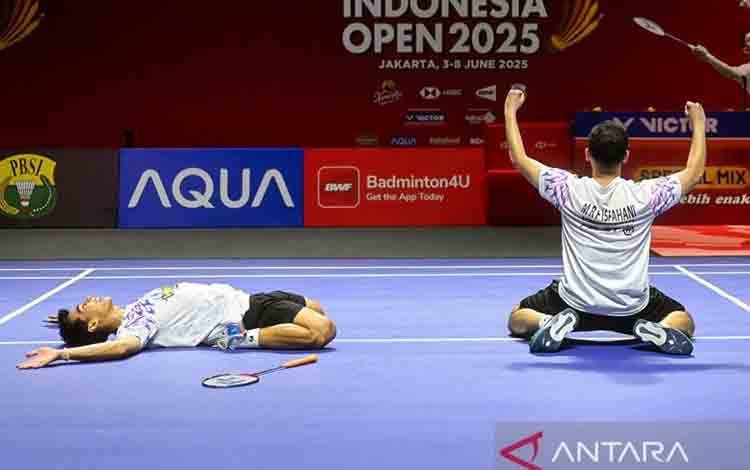 Sabar/Reza Tuntaskan Dendam untuk Capai Final Indonesia Open 2025