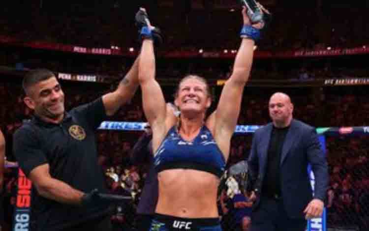 Peraih Dua Emas Judo Olimpiade Harrison Sabet Gelar Pertamanya di UFC
