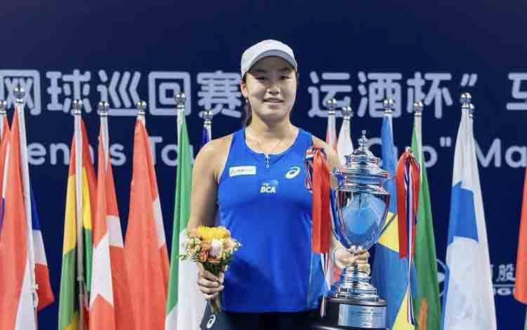 Janice Tjen Perpanjang Kemenangan dengan Juarai ITF W15 Maanshan