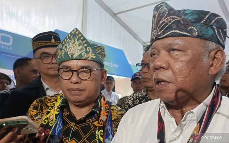 Kepala Otorita IKN Basuki Hadimuljono (ANTARA/Nyaman Bagus Purwaniawan)