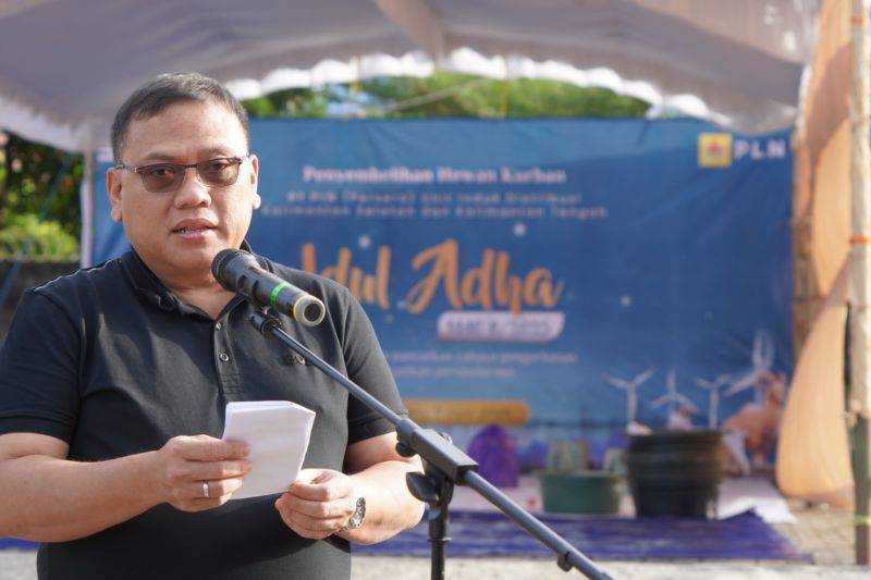 PLN UID Kalselteng Bagikan 3.823 Paket Daging Kurban