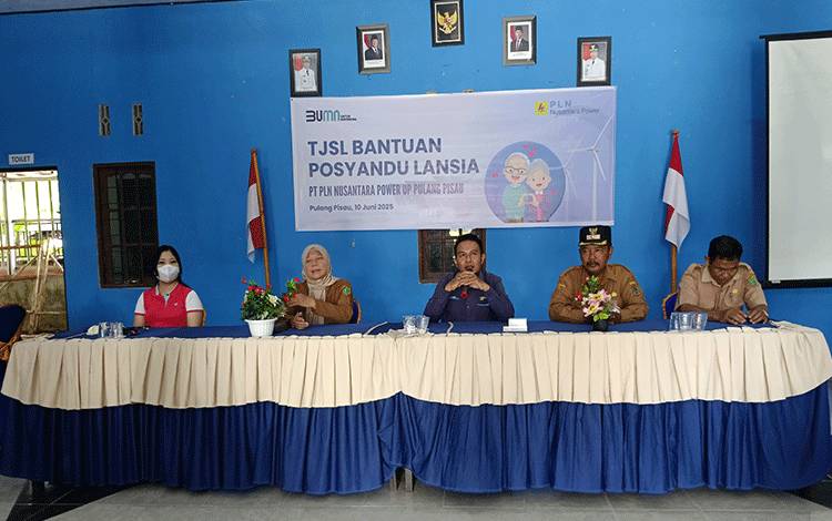 PT PLN Nusantara Power Pulpis Gelar Posyandu Lansia