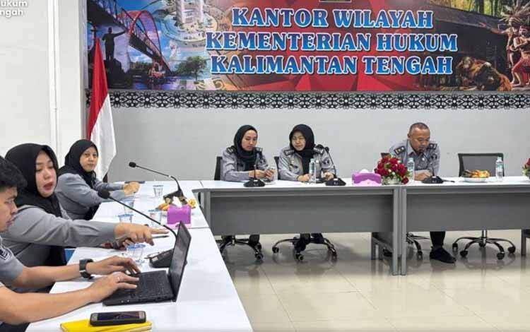 Kanwil Kemenkum Turut Evaluasi Progres Akta Koperasi Merah Putih