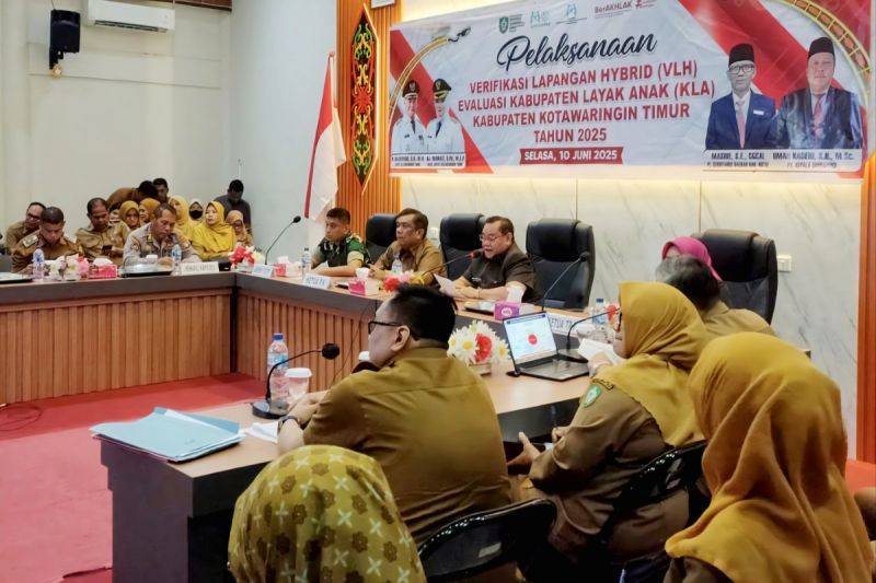 Kementerian PPPA Evaluasi KLA Kotawaringin Timur