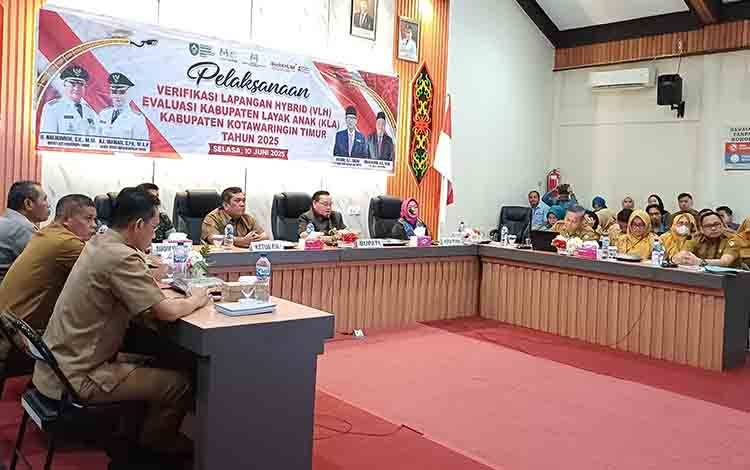 Pemkab Kotim Berupaya Pertahankan Predikat Kabupaten Layak Anak