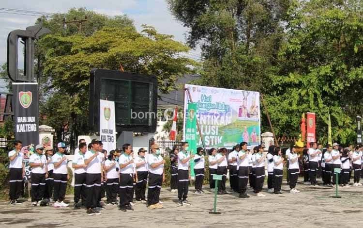 Apel Bersama dan Sarasehan dalam peringatan Hari Lingkungan Hidup se-Dunia, Rabu, 11 Juni 2025. (FOTO: RID)