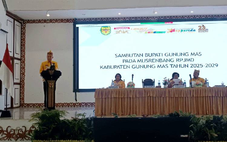 Program Tambun Bungai Jadi Prioritas RPJMD Gunung Mas 2025-2030