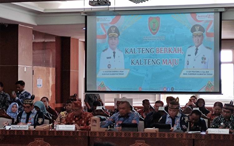 Agustiar Sabran: Kepala OPD Harus Miliki Integritas dan Inovasi