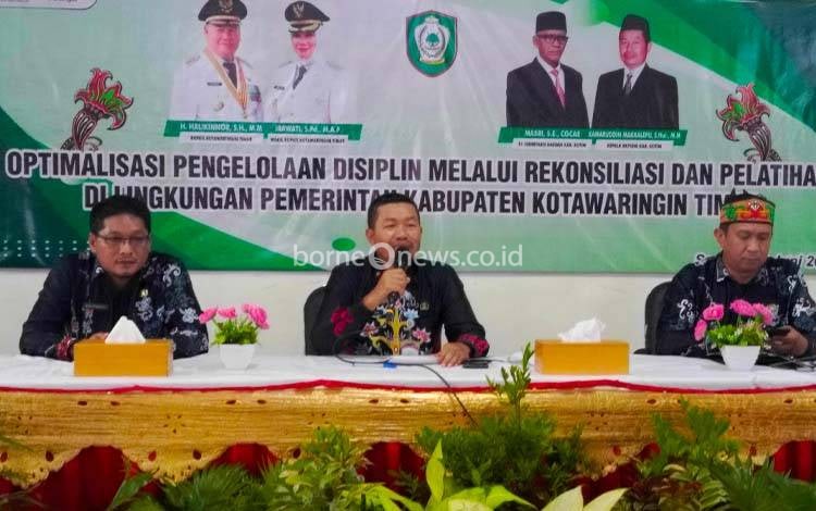 BKPSDM Kotim Tekankan Disiplin ASN, Ancam Sanksi Bagi yang Nakal