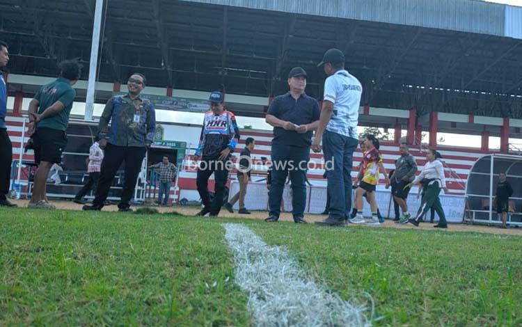 Dispora Kotim Terus Tingkatkan Penataan Stadion 29 Nopember Sampit untuk Gali PAD