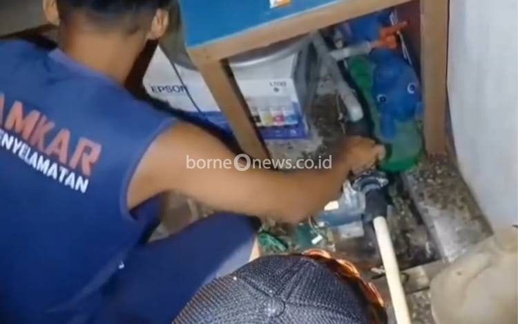 Call Center 112 Palangka Raya Tanggapi Cepat Laporan Kerusakan Pompa Air Warga