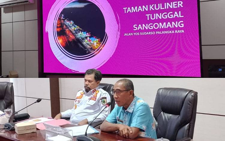 Pemko Palangka Raya Bahas Pengelolaan PJU dan Lampu Taman di Kawasan Kuliner Tunggal Sangomang
