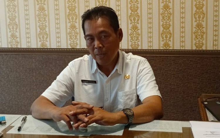 Kepala Dinas Perikanan Pulang Pisau Yudadi Ismael (FOTO: RETHA)