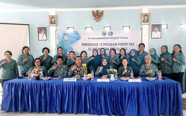PKK Barito Timur Dorong Tertib Administrasi dan Penguatan Kader Posyandu di Desa Hayaping