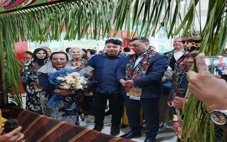 Ketua DPW NasDem Kalteng Sambut Kedatangan Senator Turki