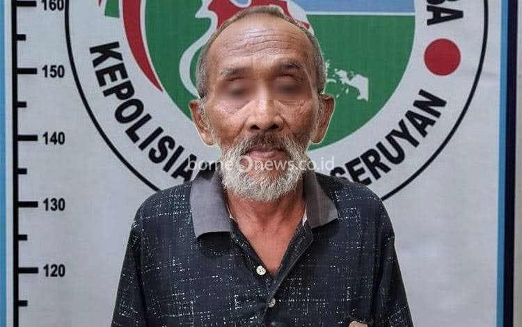 Bawa Sabu , Mbah Brewok 61 Tahun Ditangkap Polres Seruyan