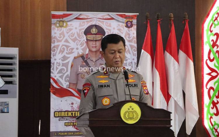 Kapolda Kalteng Tekankan Pentingnya Respon Cepat terhadap Laporan Masyarakat