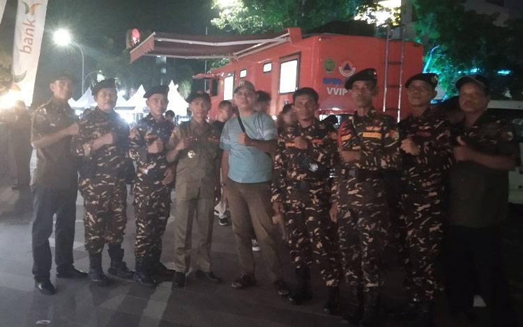 Banser Kalteng Tegaskan Tidak Ada Bentrok Parkir Huma Betang Night