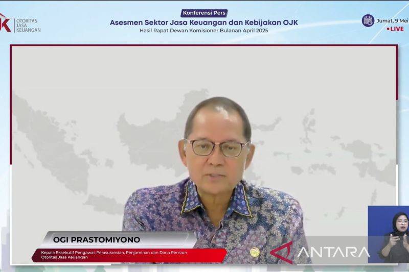 OJK Catat Premi Asuransi Kredit Capai Rp6,31 Triliun per April 2025