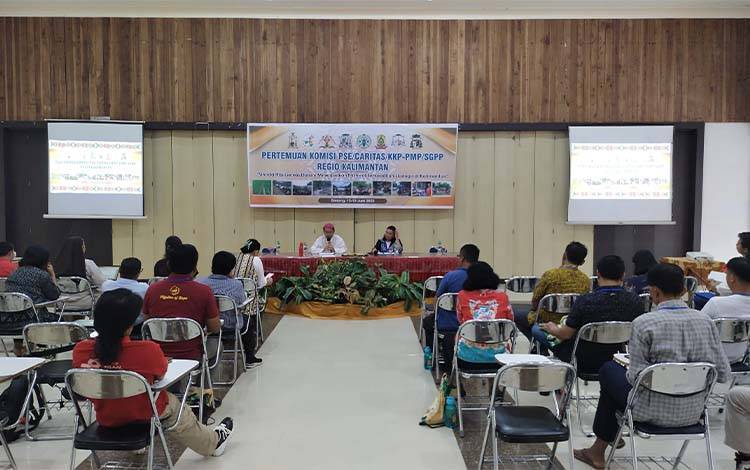 Pertemuan Regional Kalimantan Teguhkan Komitmen Gereja untuk Keadilan Ekologis
