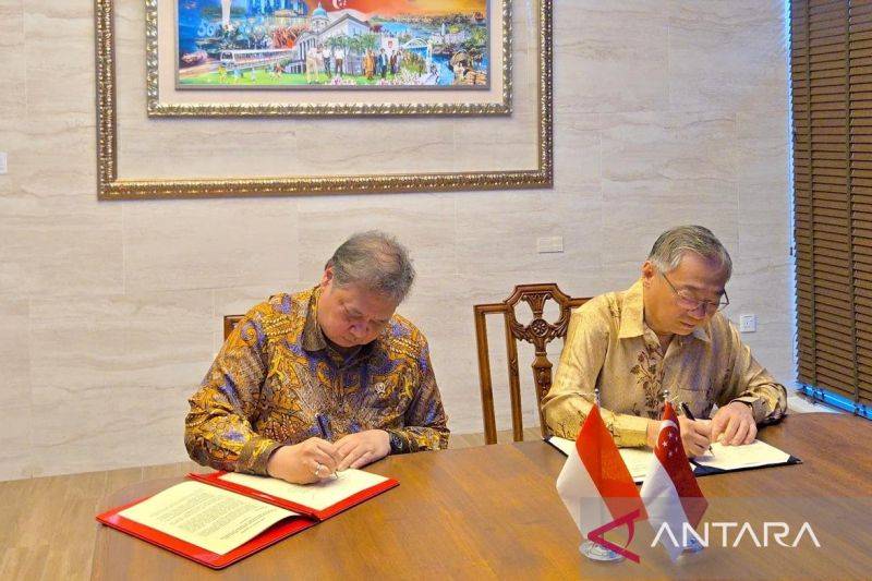 RI-Singapura Evaluasi Perkembangan Kerja Sama Ekonomi di Enam Sektor