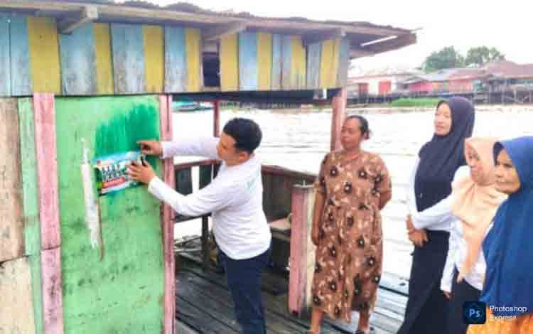 Sosialisasi Stop BABS yang dilakukan oleh Kelurahan Raja Seberang