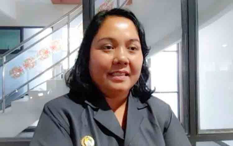 Anggota DPRD Palangka Raya, Sri Ani Rintuh. (FOTO: MARINI)