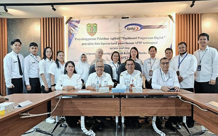 Inspektorat Barito Timur mengikuti pelatihan Sistem Informasi Manajemen Hasil Pengawasan Nasional (SIMHPNAS) yang diselenggarakan oleh Pusat Informasi Pengawasan (Pusinfowas) Badan Pengawasan Keuangan dan Pembangunan (BPKP). Kegiatan ini berlangsung di kantor BPKP Pusat di Jakarta, 16-18 Juni 2025. (FOTO: IST)