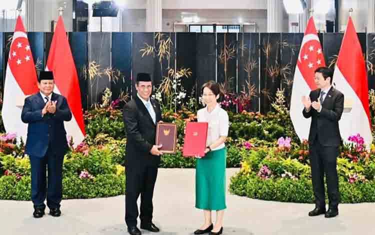 RI-Singapura Kerja Sama Keamanan Pangan dan Teknologi Pertanian