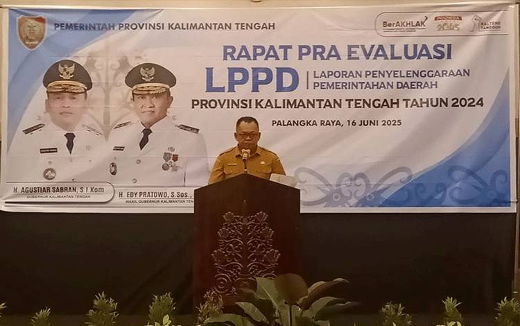 Kalteng Evaluasi Internal Kinerja Daerah Jelang Penilaian Nasional