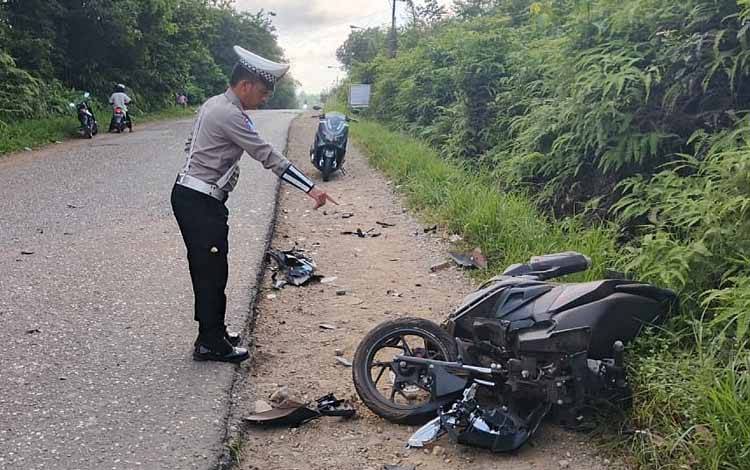 Kecelakaan Beruntun di Jalan Tamiang Layang-Ampah, Satu Tewas dan 2 Luka Berat
