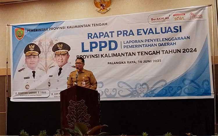 Skor Evaluasi Penyelenggaraan Pemerintahan Daerah Kalteng Naik Kategori Sedang