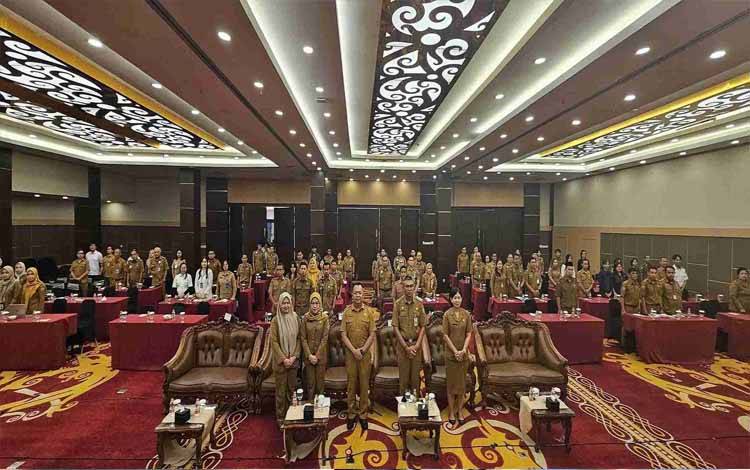 Pra Evaluasi LPPD Kalteng 2024 Tekankan Langkah Strategis Tingkatkan Kualitas Laporan