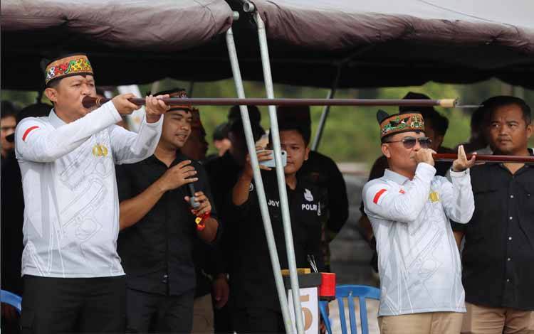 Gubernur Kalteng Apresiasi Lomba Sipet Polda Kalteng sebagai Upaya Pelestarian Budaya