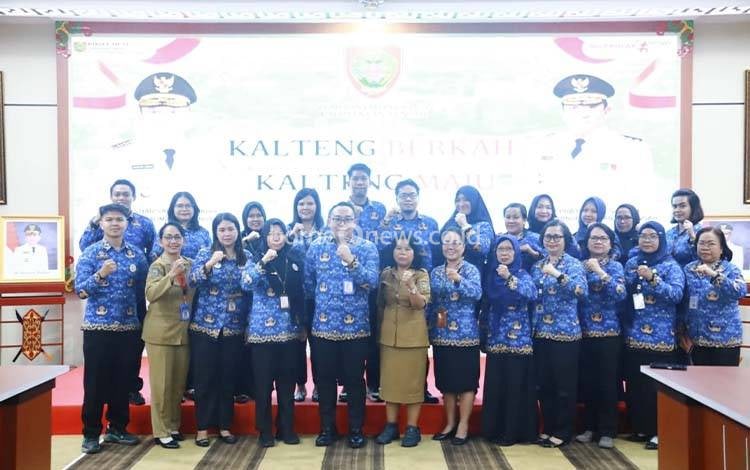 Diskominfosantik Kalteng Perkuat Budaya Kerja ASN BerAKHLAK