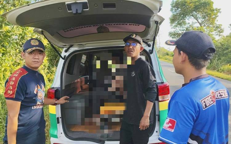 Suami Mengamuk dan Bawa Sajam, Tim Call Center 112 Palangka Raya Evakuasi Pelaku ke RSJ Kalawa Atei