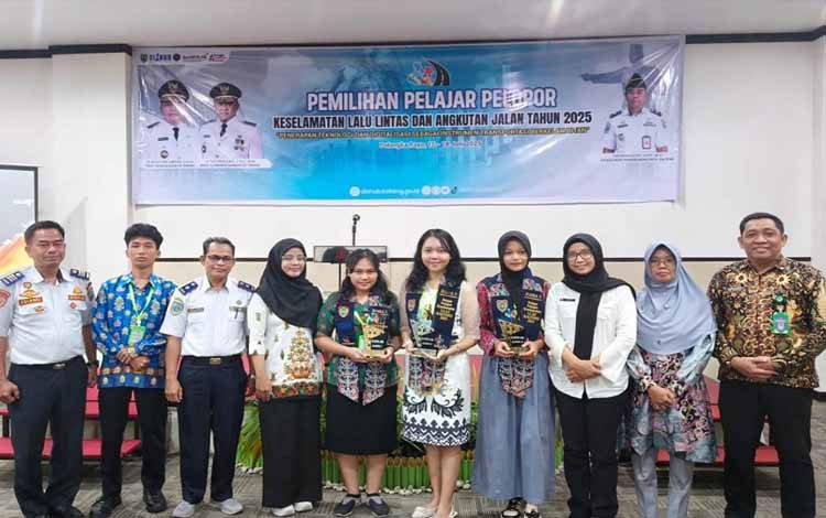 Jemima Raih Juara I Pelajar Pelopor Keselamatan Lalu Lintas Tingkat Kalteng