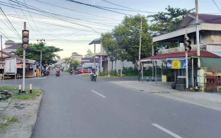 Traffic Light Simpang Adam Malik-Diponegoro Kuala Pembuang Rusak, ini Tanggapan Dishub Seruyan