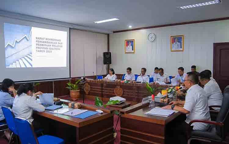 TKPPW Kalteng Gelar Rapat Perdana, Bahas Strategi Penataan Wilayah
