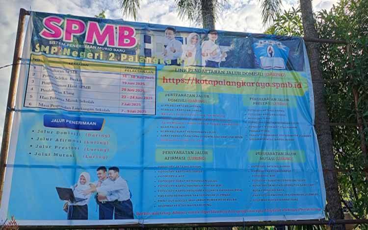 Dewan Soroti Masalah Zonasi di PPDB SMP Negeri di Palangka Raya