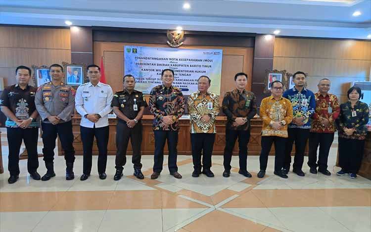 Karutan Tamiang Layang Hadiri FGD Strategis Bahas Pembentukan BNNK dan Raperda P4GN-PN