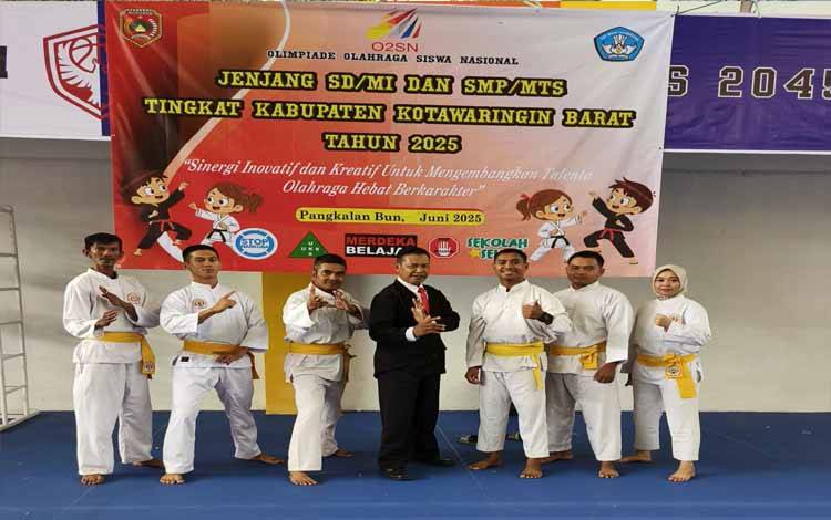 IPSI Kobar Tugaskan Petugas Teknis Pertandingan Dukung Kelancaran O2SN Pencak Silat 2025 Tingkat Kabupaten