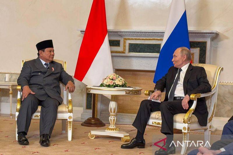 Putin: Rusia Terbuka Kerja Sama Bidang Nuklir dengan Indonesia