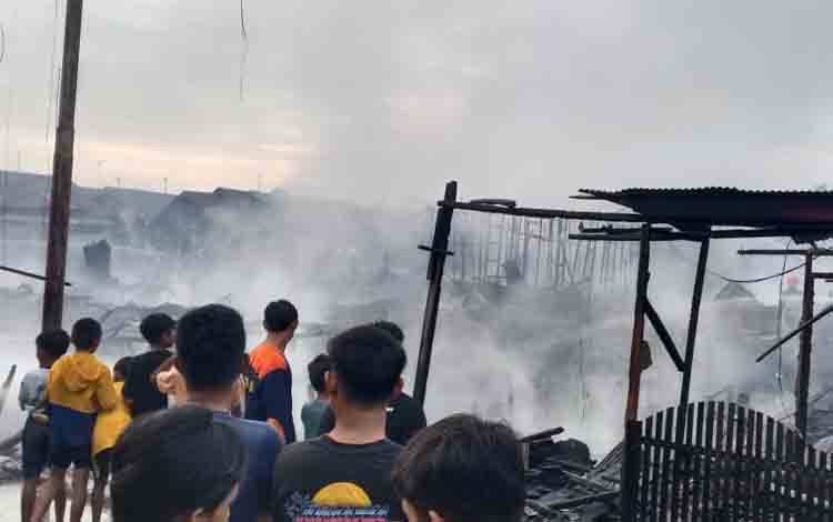 Kebakaran di Puntun Berasal dari Korsleting Listrik di Pos Ronda